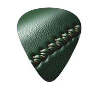Baseball Lace Close Up print Celluloid Guitar Plectrums for Acoustic Guitar Bass,Guitar Picks with Organizer Box