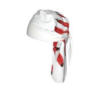 Baseball Lace Close Up Print Helmet Skull Cap Quick Dry Bike Headwrap Lightweight Breathable One Size Adult Modern Beanie