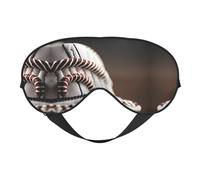 Baseball Lace Close Up Print Sleep Mask Silk-Like Eye Mask Sleeping Eye Mask for Women Men for Travel Sleep Relaxation