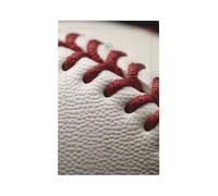 Baseball Lace Close Up Wall Plates Decorative Light Switch Cover 1 Gang Outlet Covers Standard Size 5" x 3" Plug Covers Electrical Switchplate Home Decor for Bedroom Kitchen