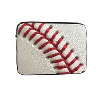 Baseball Lace Pattern Laptop Sleeve 15 Inch Shockproof Protective Notebook Case Travel Laptop Bag for Men Women