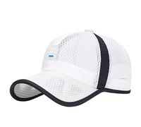 Baseball Men Hat Sun Hat Unisex Mesh Hats Patch Preppy Hat Retro Baseball Cap Shirt and Hat (White, One Size)
