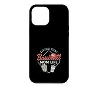 Baseball Mom Dugout Life Game Day Support Team Spirit Case for iPhone 12 Pro Max