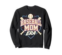 Baseball Mom Era Vintage Sporty Retro Sweatshirt