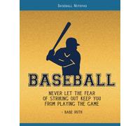Baseball Notepad: 8' x 10'' Babe Ruth Baseball Blank Notebook Notepad Journal To-Do-List Book Planner Lined Notebook Composition Book Gift Baseball ... Notebook Ruled Lined Composition Book Series)