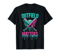 Baseball Outfield Matters Funny Baseball Player Outfielders T-Shirt