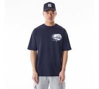 Baseball Oversized T-Shirt New York Yankees Navy Whitete