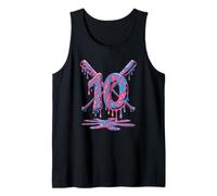 Baseball Party for a 10 Year Old Boy Birthday Moment Today Tank Top