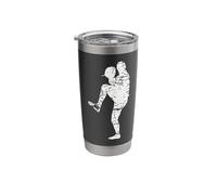 Baseball Pitcher Ready to Pitch Stainless Steel Insulated Tumbler