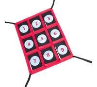 Baseball Pitching Target - Durable Practice Panel, pitch control station, batting focus guide, field throwing helper | nine hole panel durable construction designed for indoor outdoor drills kids