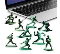 Baseball Player Figurine - Baseball Soldier | Baseball Soldier Figure | Cute Toy Baseball Soldiers Figurines | Baseball Army Men Figurines | Baseball Players Pitcher Catcher Fielder Figures for Friend