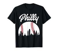 Baseball Player Philly Philadelphia City Pennsylvania Gift T-Shirt