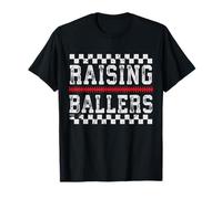 Baseball Player Raising Ballers Game Day Respect The Drip T-Shirt
