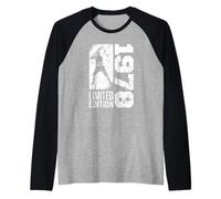 Baseball-Player Vintage Born 1978 Birthday Baseball Raglan Baseball Tee