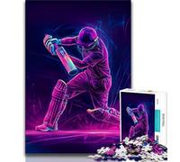 Baseball Players 1000 Piece Jigsaw Puzzles for Adults & Teens,Family Game Stress Reliever Difficult Challenge Artists Collection,Fine Art (38x26cm)