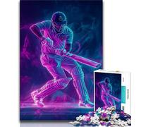 Baseball Players Adult Jigsaws 1000 Pieces Difficult,Learning Educational Toys Family Games with Matching Poster And Trivia Sheet (38x26cm)