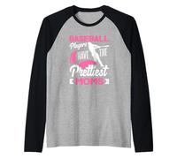 Baseball Players Have The Prettiest Moms Sports Raglan Baseball Tee
