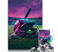 Baseball Players Jigsaw Puzzles for Adults 1000 Jigsaws,Family Game Stress Reliever Difficult Challenge Gifts for Friends And Family (75x50cm)