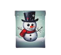 Baseball Print Leather Coin Purse, Small Change Pouch Wallet,Squeeze Coin Purse Pouch For Men Women, Christmas Snowman, One Size, Fashion