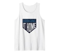 Baseball Pun Bringing it Home Tank Top