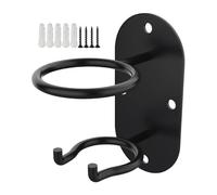 Baseball Rack, Bat Holder, 4.72x2.36x4.72 inches, Metal Stand, Wall Mount, Heavy Duty, Sports Organizer, for Kids Adults, Sturdy Structure, Easy Installation, Space Saving