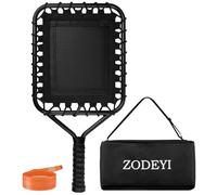 Baseball Racket for Fly Balls, Grounders, and Line Drives - Softball/Baseball Fungo Bat for Coaches and Parents to Help with Auxiliary Training - Attach a Racket Bag and Winding Tape(Black)