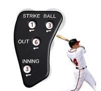 Baseball Referee Scorer Accurate Counting Showing Balls Outs Innings