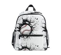 Baseball Rupture Toddlers Backpack Kid's School Bag for Boys Girls Kindergarten Preschool Nursery Travel Bag