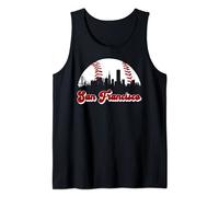 Baseball San Francisco Vintage Giant Ball, National Pastime Tank Top