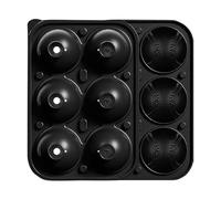 Baseball Shaped Moulds, Baseball Whisky Mould | Silicone Ball Maker with Baseball Design - on the Handle, Enball, Dishwasher for Homemade Food