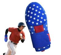 Baseball Sliding Mitt | Reversible Softball Sliding Glove with Adjustable Wrist | Baserunning Sports Hand Protection Gear for Training Competition Girls Boys Athletes
