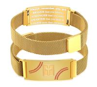 Baseball Soccer Football Basketball Bracelet Gifts,Faith Cross Bracelets for Men Baptism First Communion Confirmation Christmas Birthday Gifts for Teens Teams Son Grandson Brother,Adjustable Size, One