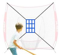Baseball Softball Hitting the Throwing Net - Portable Training for Batting, Catching and Field Trials | Robust Young Adult Players, Suitable Training for Yard, School or S
