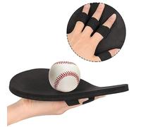 Baseball Softball Pancake Training Glove Foam Flat Infield Trainer Mitt Ambidextrous Field Practice Gloves for Kids Teens Adults Indoor, Outdoor, Backyard, Fielding, Coaching Accessory
