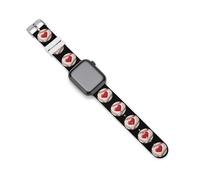 Baseball Softball Watch Bands Silicone Sport Bands Replacement Strap Wristbands Compatible with Apple Watch 42mm/44mm