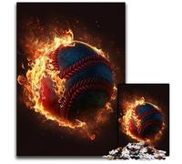 Baseball Sport JigsawPuzzle 1000 Pieces for Adults Challenging Puzzles Educational Activity for Cognitive Skills Cognitive Skill Improvement 1000 PCS(75x50cm)