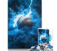 Baseball Sports 1000 Piece Jigsaw Puzzles for Teenagers Gifts,Help The Brain Exercise Addictive Toys to Cultivate Patience Suitable for Couples (50x75cm)