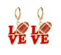 Baseball Sports Earrings Cartoon Baseball Hat and Gloves Dangle Earrings For Baseball Player Jewelry Gifts for Women Men Sports Fans