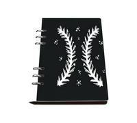 Baseball Stitches Notebook, Pu Leather A5 Notebooks, Lined Paper Notebook A5 Lined 180Pages/90Sheets, Workbook for Writing, Exercise Book for Note Taking, Study Essentials Journal Diary