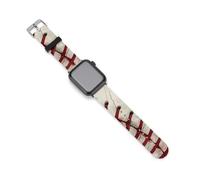 Baseball Stitches Silicone Bands Replacement Strap Wristbands Compatible with IWatch 38mm/40mm