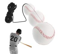 Baseball Strike Trainer, Baseball Coach, Baseball Swing Coach | Softball Batting Aid System, Bouncy Balls with Elastic Ropes for Strength Training