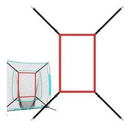 Baseball Strike Zone - Adjustable Softball Pitching Target, Attachment Strap Baseball Practice Net |Softball Pitching Target For Hitting Batting Pitcher Accuracy