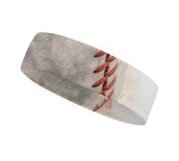 Baseball Sweatbands Wicking and Moisture-Wicking Function Running Headband Cotton Polyester Fiber Sweat Band for Tennis Basketball Running Gym Working Out
