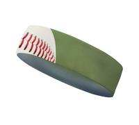 Baseball Sweatbands Wicking and Moisture-Wicking Function Running Headband Cotton Polyester Fiber Sweat Band for Tennis Basketball Running Gym Working Out