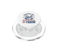 Baseball Thou Shall Not Steal Beat The Throw PopSockets PopGrip for MagSafe