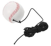 Baseball Training Aids - 13.12 Feet Elastic String Reaction Tool, PVC Training Ball Swing Practice Kit, Hit Accuracy Improvement System With Continuous Return Design Easy Skill | Indoor Outdoor