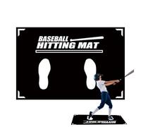 Baseball Training Mat - Training Mat For Punch, 90x60cm Training Mat | Durable Baseball Mat For Outdoor Training, Batting Box Training For Athletes And Enthusiasts