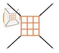 Baseball Training Net - Baseball Throwing Target, Adjustable Softball Throwing Net | Adjustable Baseball Target Softball Target Baseball Training Net for Batting, Work
