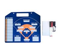 Baseball Whiteboard - Double Sided Board For Game Strategy And Scorekeeping | PVC With Magnetic, Coaching Tool, For School Team, Field Tournament, Playground, Course