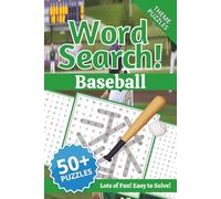 Baseball Word Search :: Baseball Themed Word Search Puzzle Book: Relaxing Word Search with Easy to Read Print for Baseball Fans, Seniors, Adults, ... Gift for Vacation, Holidays and Free Times)